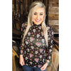 Life Is Brief Sugar Skull Mesh Top