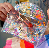 Side of Sunshine Sunglass Case - Rhinestone Gal