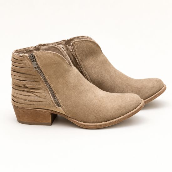 Very G Taupe Diverse Booties