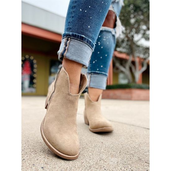 Very G Taupe Diverse Booties