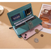 Wrangler Turquoise Floral Tooled RFID Wallet