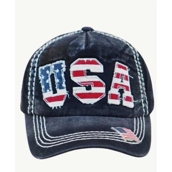 USA Patriotic Vintage Cap