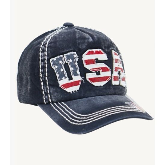 USA Patriotic Vintage Cap