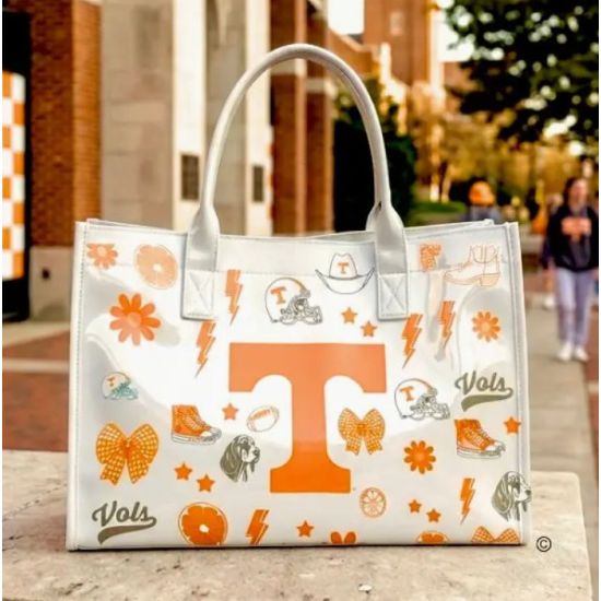 Tennessee Volunteers Retro Game Day Tote Bag