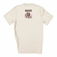 Wicked Rhinestone Skeleton Graphic Tee