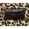 Tri Fold Tooled Leather Wallet - Rhinestone Gal