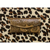 Tri Fold Tooled Leather Wallet - Rhinestone Gal