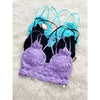 Lavender Lace Bralette - Rhinestone Gal