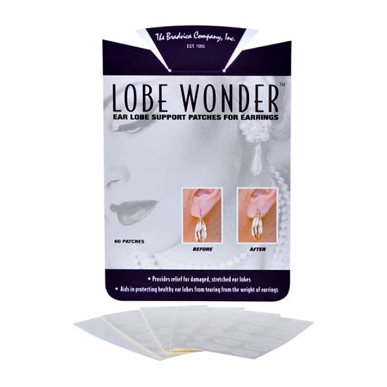 Lobe Wonder Ear Lobe Support Patches - Rhinestone Gal