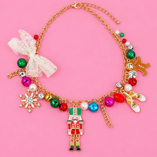 Holiday Nutcracker Charm Necklace