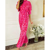 Pink Leopard Jumpsuit - Rhinestone Gal