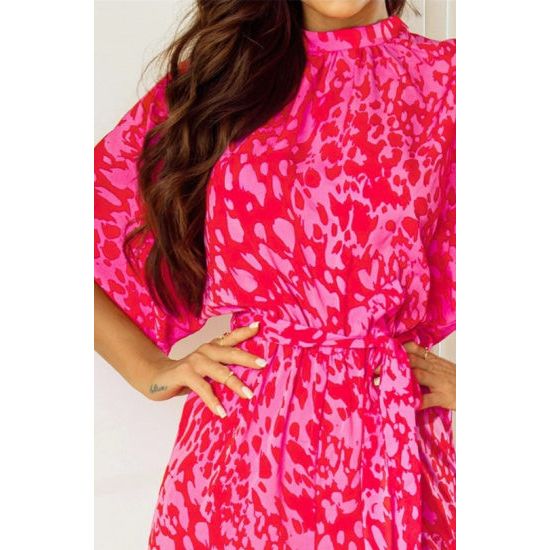 Pink Leopard Jumpsuit - Rhinestone Gal