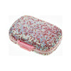 Multi Pink Rhinestone Travel Pill Box