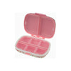 Multi Pink Rhinestone Travel Pill Box