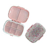 Multi Pink Rhinestone Travel Pill Box