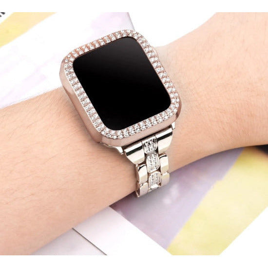 Bling apple watch face hot sale