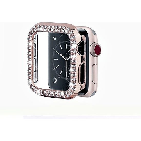 Rhinestone Apple Watch Face Cover