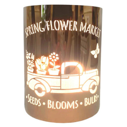 Flower Market Lantern Shade