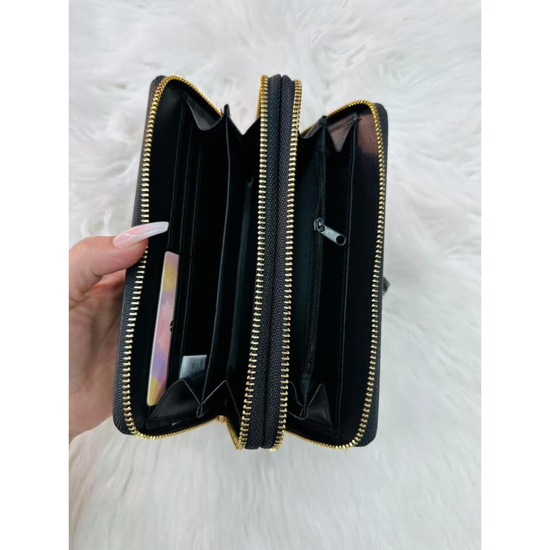 Double Zip Around Wallet